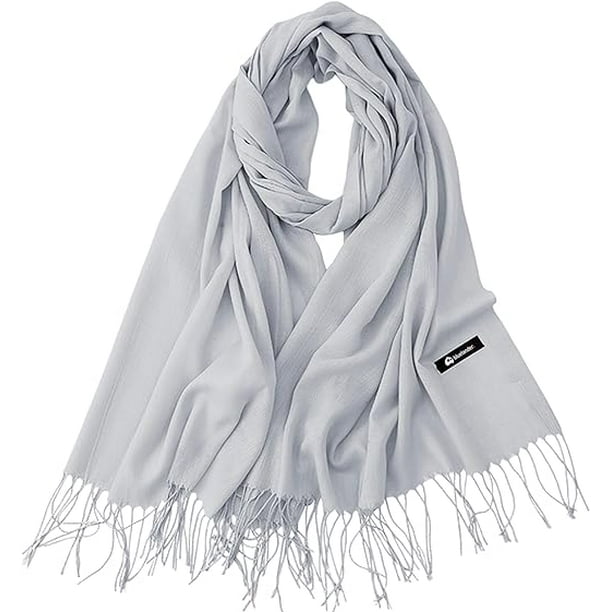 Bufanda Bluelander de Invierno para Mujer, Gris