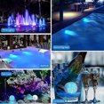 thumbnail image 2 of Waterproof submersible LED pool light, RGB multi-color IP68 waterproof pool light, 2 of 4