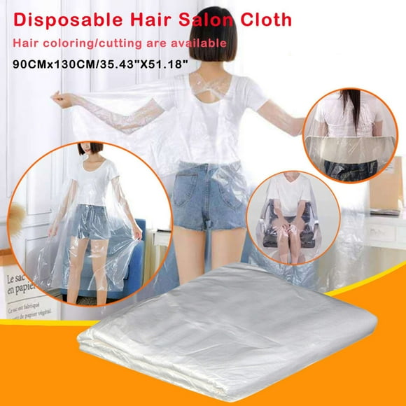 FcBaudy Disposable Hair Salon Capes Washing Pads Shampoo Cape 100pcs Barber scarf