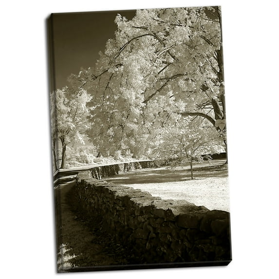 Gango Home Decor Seminary Wall by Alan Hausenflock (Ready to Hang); One 24x36in Hand-Stretched Canvas