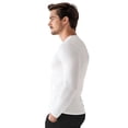 thumbnail image 3 of Alpinario Men's 5-Pack Raglan Long Sleeve Compression Shirts Quick Dry Athletic Baselayer, White, 3XL, 3 of 9