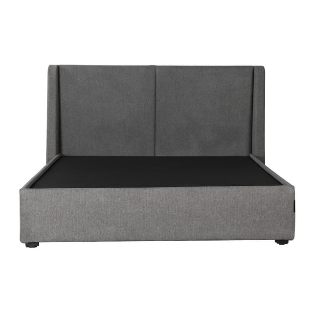 Base Cama Dicasa + Cabecera Matrimonial Milan Gris