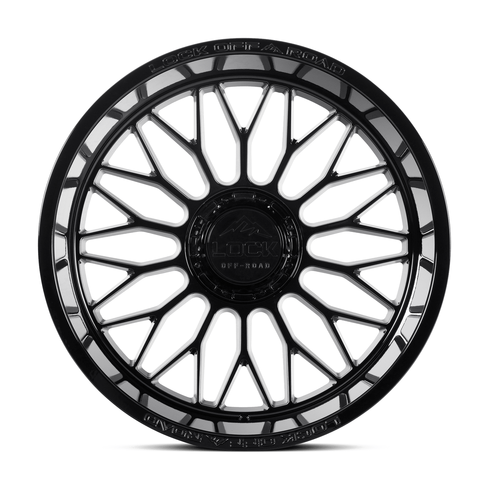 Lock Off-Road Lock Extreme Rampage Gloss Black 9-20
