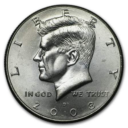 2008-D Kennedy Half Dollar BU