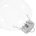 thumbnail image 2 of OUNONA 20pcs DIY Clear Christmas Ornament Balls Plastic Christmas Balls for Special Occasions, 2 of 7