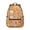 Basketball and Drink, variant on Basketball and Hoop White Pattern Backpack for School, Cute School Bag with Adjustable Shoulder Straps and Padded Back, 15.3"x11"x7.1"