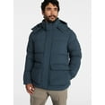 thumbnail image 2 of Ozark Trail Men's Hooded Puffer Jacket, Sizes S-3XL, 2 of 7