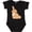 AB-Black, variant on Easter Cute Floppy Ear Brown Bunny Boys or Girls Baby Bodysuit