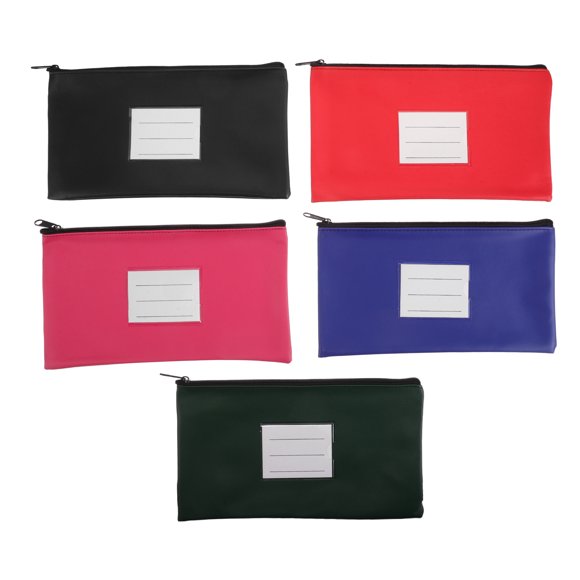 UPGRATOR 5Ud Bolsas Para PU Con Etiqueta Organizador De Recibos Para Viajes Y Oficina