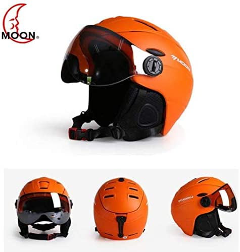 2 in 1 Visor Ski Snowboard Helmet Detachable Snow Mask Snowboard Goggle Shield 