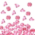 thumbnail image 1 of Uxcell 50-Pack Acrílico Diamante Falsas Gemas, 0.98mm Acrílico Claro Falsas Joyas a Granel para Rellenos de Hogar/Jarrón/Decoración de Fiesta [Rojo], 1 of 6