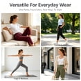 thumbnail image 3 of RQYYD Lounge Pants for Women High Waist Drawstring Elastic Waistband Straight Leg Side Pockets Ankle Length Casual, 3 of 9
