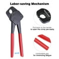 thumbnail image 4 of Yescom Outil de Serrage Pex 3/4 Pouces avec Jauge Go/no pour Anneaux en Cuivre - Rouge, 4 of 9
