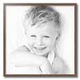 thumbnail image 2 of ArtToFrames 24" x 24" Walnut Wood Picture Frame, 24x24 inch Brown Wood Poster Frame (WOM-4883), 2 of 7