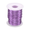 thumbnail image 1 of Uxcell Bonsai Wire Anodized Aluminum Training Wire Roll 1.5mm 98ft Light Purple, 1 of 7