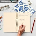 thumbnail image 4 of Blue Seashells and Starfish Lined Spiral Journal Notebook 60 Pages A5 College Ruled Journals for Writing, 4 of 7