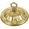 thumbnail image 3 of Chandelier Canopy Light Fixture Mounting Bracket Copper Pendant Light Hook Plate, 3 of 3