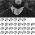 thumbnail image 3 of Dreadlocks Perle, 30pcs Décoration en Alliage Perle de Barbe Portable Compact pour Bracelet Collier DIY, 3 of 8