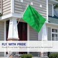 thumbnail image 3 of Anley 3x5 Foot Solid Green Flag- Plain Green Flags Polyester, 3 of 7