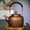 Brown, variant on Copper Tea Kettle For Stovetop, Japanese Style Non-Coating Pure Copper Teapot with Stainless Steel Infuser For Loose Tea, Large and Solid Tea Pot For 3-7 Cups