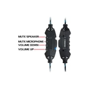 Enhance Voltaic Pro Gaming Headset - Stereo - USB - Wired - 32 Ohm - 20 Hz - 20 kHz - Over-the-ear - Binaural - Circumaural - 7 ft Cable - Omni-directional Microphone - Black, Blue