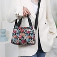 thumbnail image 4 of ibiyuan Medium Crossbody Bags For Women Waterproof Nylon Tote Bag for Women, Large Capacity Multi-Pocket Shoulder Handbag for Lunch Grocery School Daily Use, 4 of 7