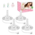 thumbnail image 1 of Guxetans Straw Cup Nipple compatibles con biberones Dr. Brown's, 1 of 8