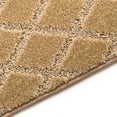 thumbnail image 4 of PURE ERA 2' x 3' Stair Tread Landing Mat Indoor Carpet Doormat Floor Mat Area Rug Self-adhensive Non-slip Back (Khaki Diamond Trellis,24 in.x36 in.), 4 of 7