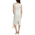 thumbnail image 2 of Eliza J womens  Off-The-Shoulder Lace Sheath Dress, 0, White, 2 of 3