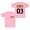 Pink, variant on Kidd G 03 Logo Merch T-shirt Men's And Women's Casual Short-sleeved Summer Fan Top