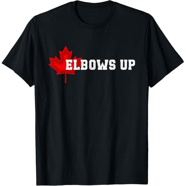 Elbows Up Canada Camiseta
