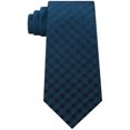 thumbnail image 1 of Kenneth Cole Mens Panel Self-tied Necktie, Green, One Size, 1 of 1