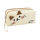 thumbnail image 2 of Bolso a lápiz de gato bolso de papelería fácil de transportar y almacenar una gran capacidad linda soporte de lápiz de maquillaje para estudiantes de, 2 of 8