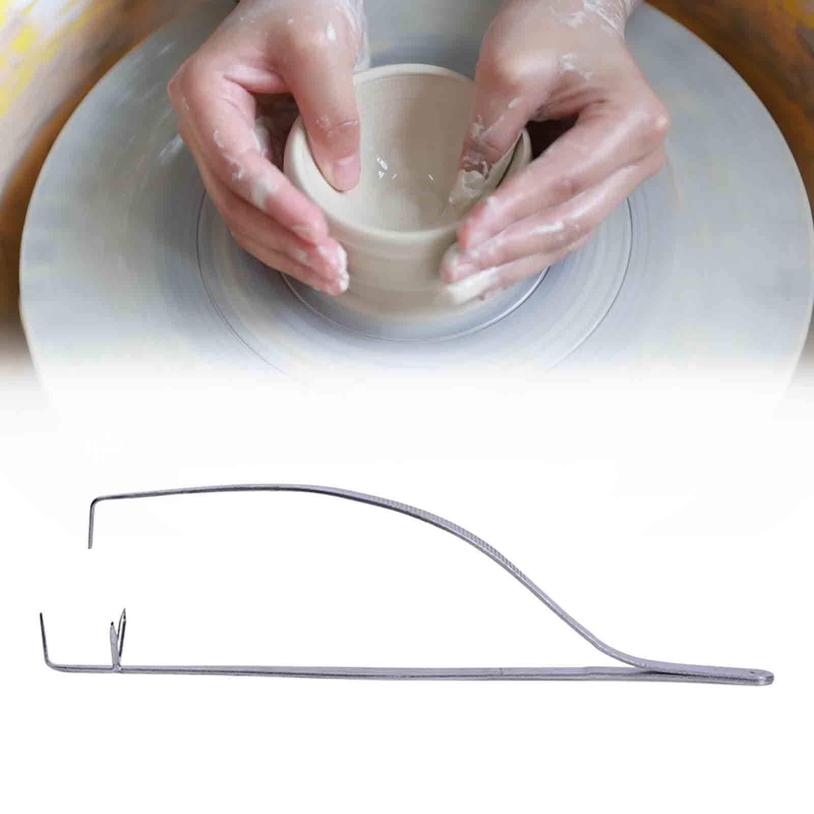Yunhgft Pottery Glaze Clamp, Glaze Clip, DIY Ceramic Crafts Pottery Supplies Mud Carving