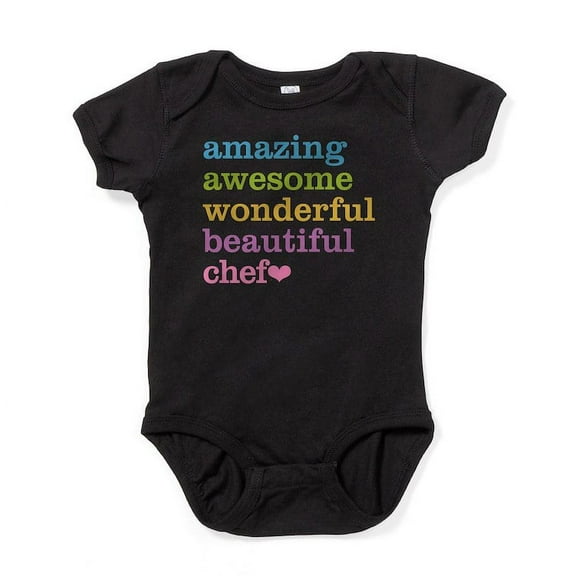 CafePress - Amazing Chef - Cute Infant Bodysuit Baby Romper - Size Newborn - 24 Months