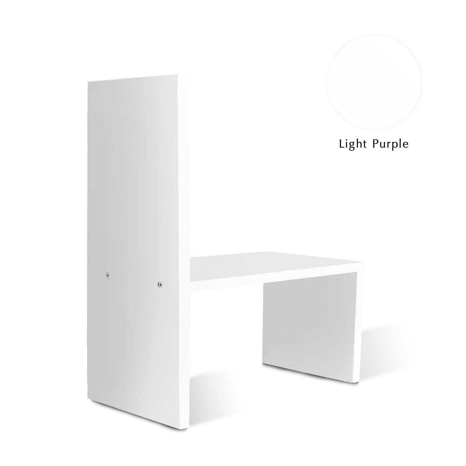 Adjustable Wood Desktop Shelf Organizer Office Storage Rack for Home 13 x 6.8 x 15 inches White