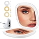 thumbnail image 4 of Espejo compacto con aumento 3X MACHAO espejo de maquillaje con luz LED negro, 4 of 5