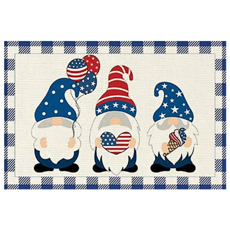 

Kayannuo Deals Independent Day Mat Decoration Mat Restaurant Table Mat Durable Mat Clearance Home Decor