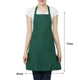 thumbnail image 6 of Ludlz Unisex Apron Long-lasting Work Apron with Pockets Adjustable Straps Cooking Apron for Grill Restaurant Bar Cafes, 6 of 8