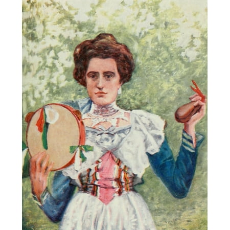 naples 1904 tarantella dancer