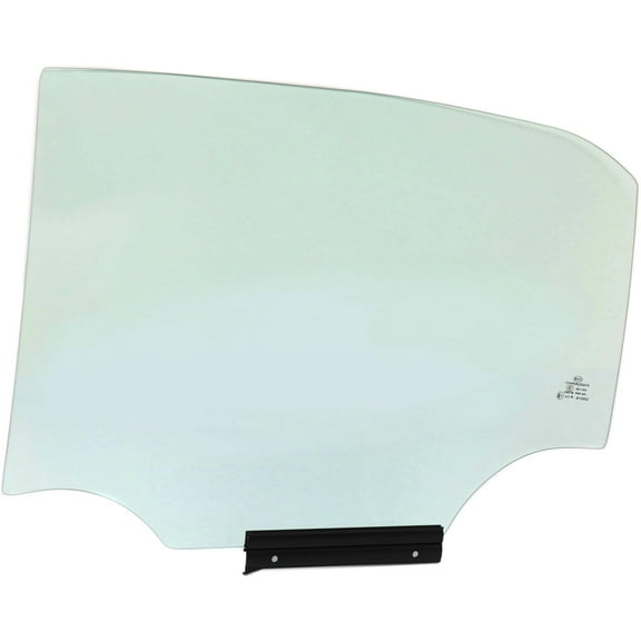 Door Glass Compatible with 2009-2013 Toyota Corolla Rear, Left Driver FD23694 GTYN