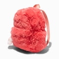thumbnail image 1 of Claire's Furry Mini Backpack for Girls Purse for Kids - Cute Soft Fashion Accessory Small Backpack - Fluffy Coral 9x10x4, 1 of 2