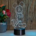 thumbnail image 1 of Mickey Mouse 3d Led Night Light Kids Bedroom Table Lamp, 1 of 4