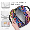 thumbnail image 3 of Fotbe Vintage Audio Cassettes Pattern Lunch Bag, Insulated Lunch Box, Small Leakproof Cooler Food Lunch Containers Reusable High Capacity Lunch Tote Bags for Work, Travel, Outdoor, 3 of 6