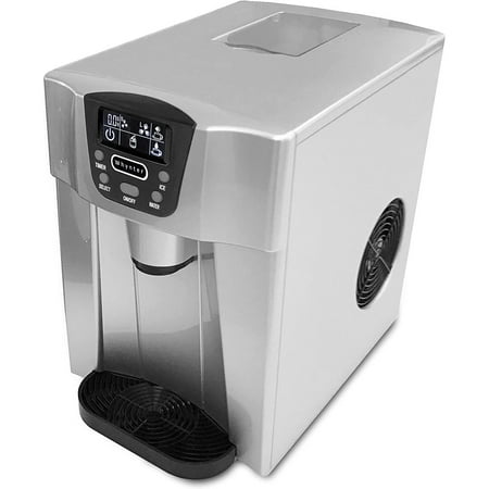 Whynter - 22-Lb. Portable Ice Maker and Water Dispenser - Silver