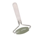 thumbnail image 2 of Nieyigj Handcrafted Jade Roller Face Massager Tool, Finely Polished Skin Tightening & Depuffing Beauty Roller, Facial Muscle Relaxation Skincare Accessory, Green (5.9 inches / 15 cm), 2 of 10