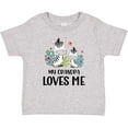 thumbnail image 3 of Inktastic Zebra My Grandpa Loves Me Boys or Girls Baby T-Shirt, 3 of 5