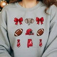 Coquette Game Day Shirt, Football Sweatshirt, Football Mom Shirt