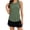 AB02_Army Green, variant on Women Athletic Tank Tops Ruffle Sleeveless Racerback Crewneck Shirts Casual Loose Running Gym Yoga Quick Dry Tee Red XL