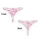 thumbnail image 3 of Balery Breast Cancer Ribbons Awareness Tangas de Algodón para Mujer con Estampado – Ropa Interior Sexy, Transpirable, G-string-X-Large, 3 of 6